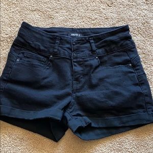 High waisted shorts